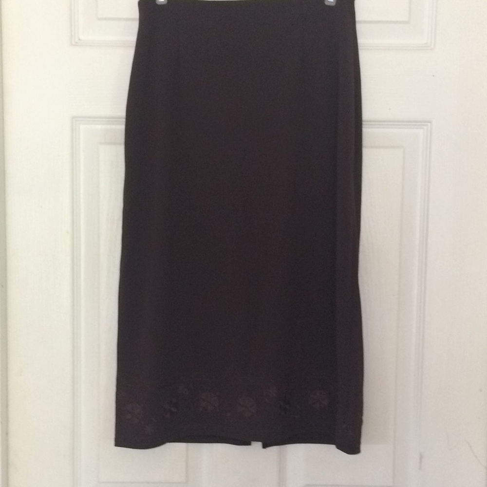 Brown skirt